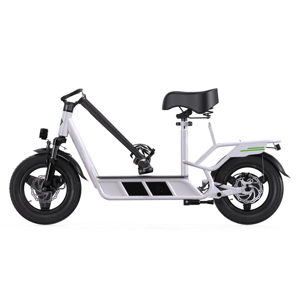 isinwheel Hyper X Electric Scooter with Seat & Basket 700W
