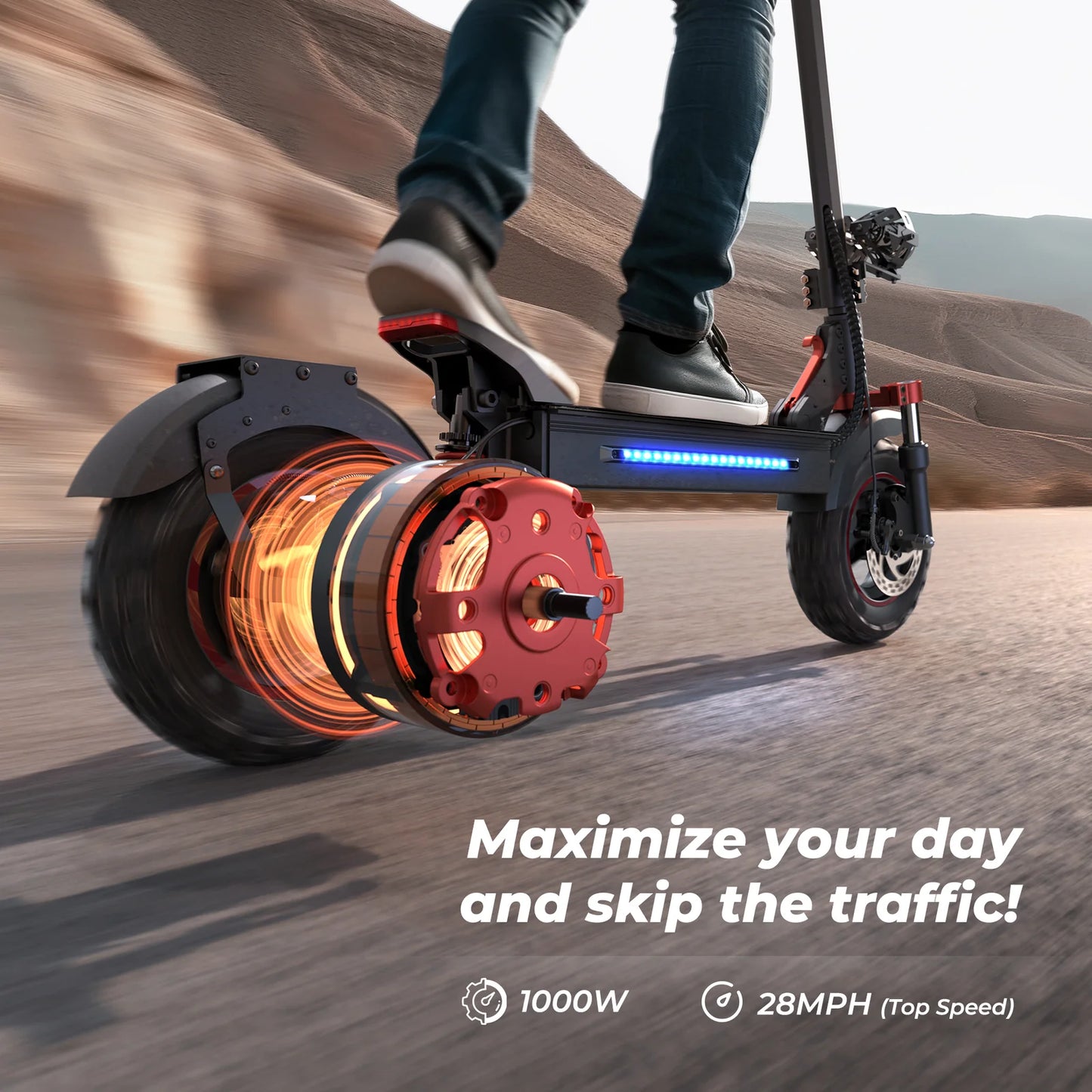 iScooter iX5S 1000W Off Road Electric Scooter