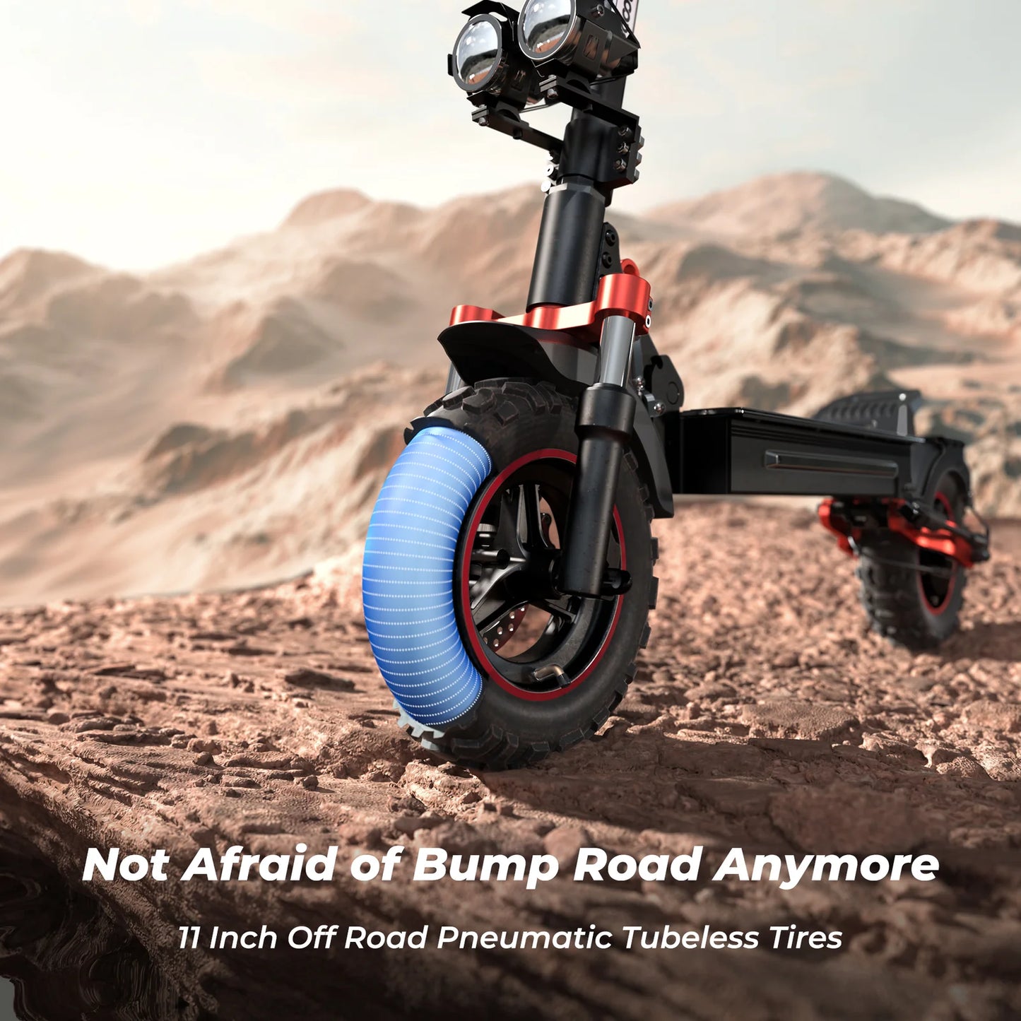 iScooter iX5S 1000W Off Road Electric Scooter