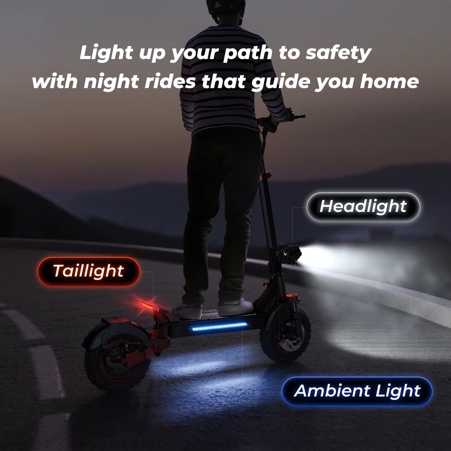 iScooter iX5S 1000W Off Road Electric Scooter