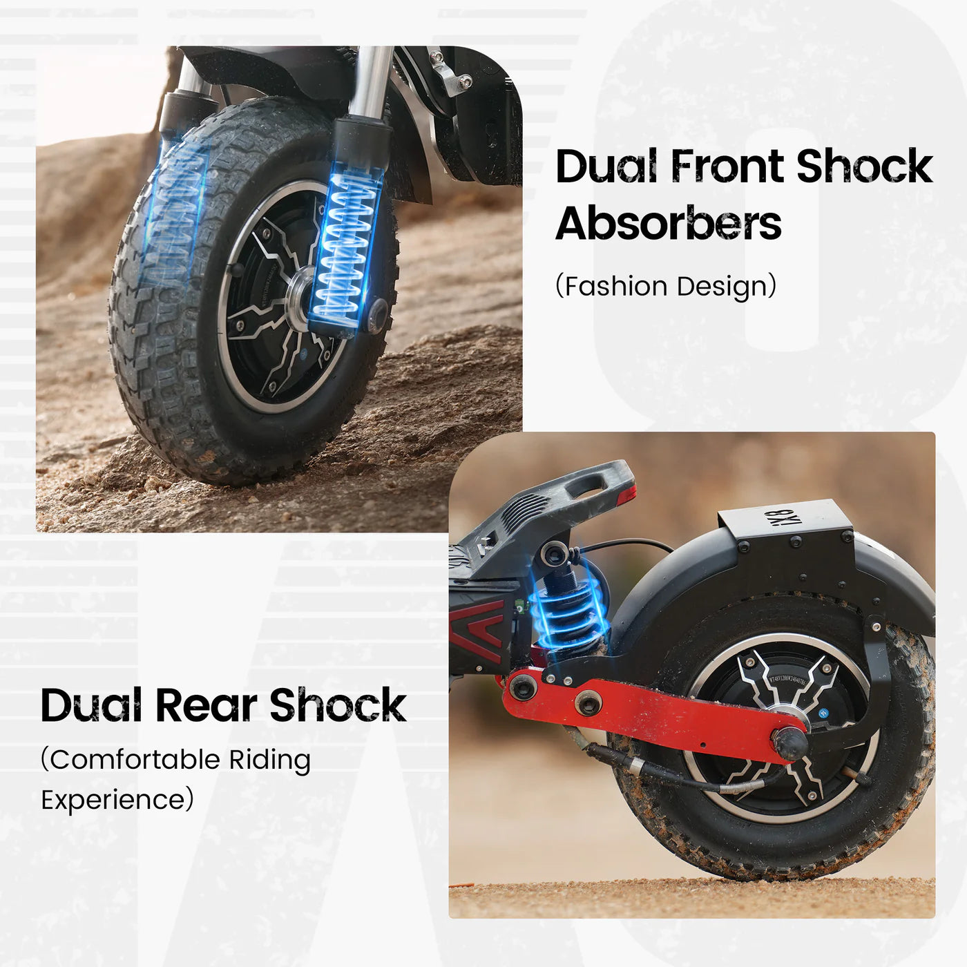 iScooter iX8 Off-Road 2400W Electric Scooter