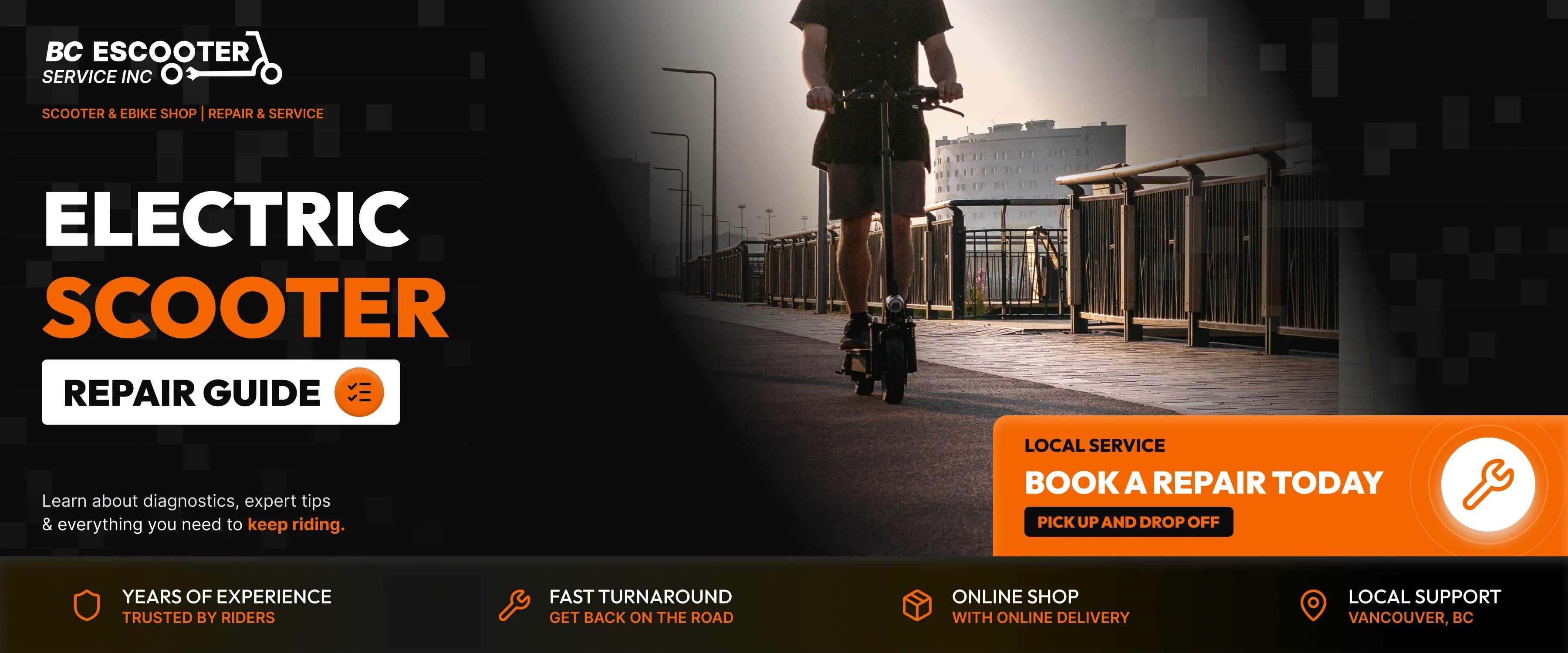 Electric Scooter Repair Vancouver