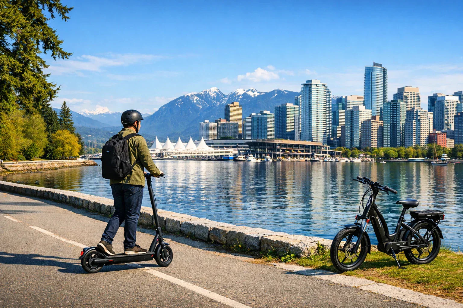 Electric Scooter in Vancouver