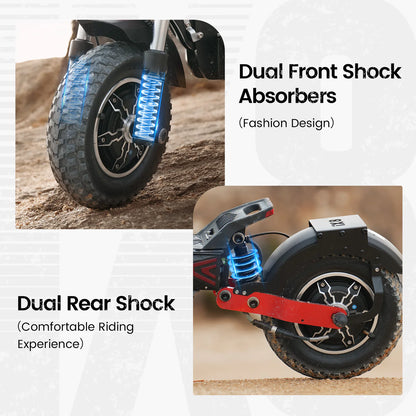 iScooter iX8 Off-Road 2400W Electric Scooter