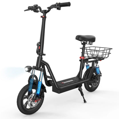 iScooter i12 Electric Scooter with Seat for Adults