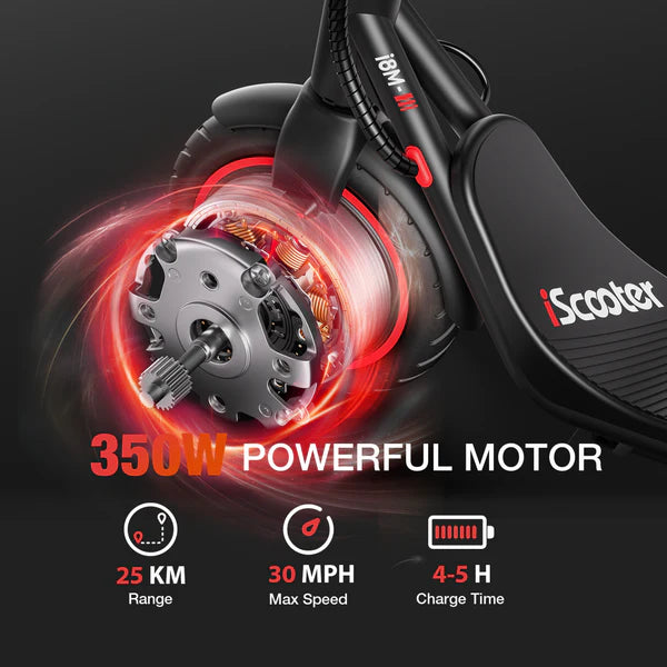 iScooter i8M Electric Scooter 25 KM Range